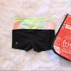 Llulemon Boogie Shorts reversible